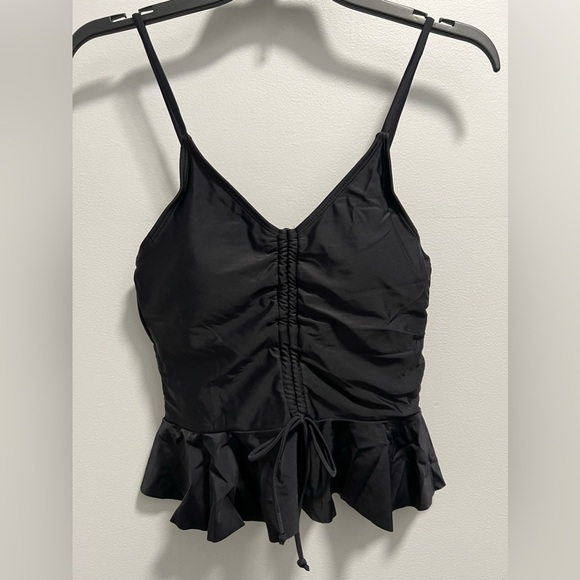 Coral Reef Swim Black Phi Phi Top Women’s Size Medium - Picture 2 of 4